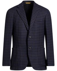 Canali - Kei Blazer Wool, Elastane - Lyst