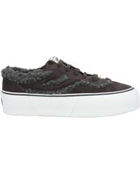 Superga - Sneakers Leather, Textile Fibers - Lyst