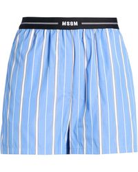 MSGM - Light Shorts & Bermuda Shorts Cotton - Lyst