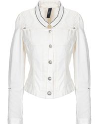 High - Denim Outerwear Cotton, Linen, Elastane - Lyst