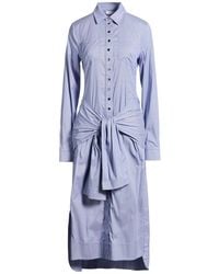 Rabanne - Midi Dress Cotton, Polyamide, Elastane - Lyst