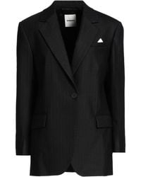Sandro - Pinstriped Twill Blazer - Lyst