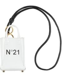 N°21 Key Ring - White