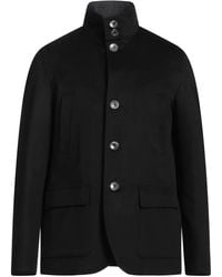 Herno - Coat Virgin Wool, Cashmere, Polyamide, Polyurethane - Lyst