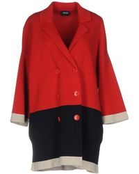 Armani Jeans Overcoat - Red