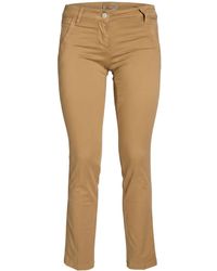 Jacob Cohen - Camel Pants Cotton, Elastane - Lyst