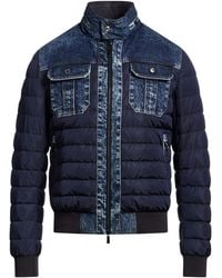 Moorer - Midnight Puffer Cotton, Elastane - Lyst