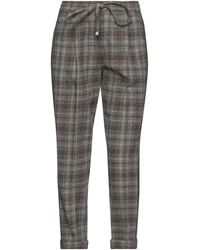 Kiton Cropped Trousers - Grey