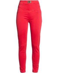 Elisabetta Franchi - Jeans Cotton, Elastomultiester, Elastane, Metal - Lyst