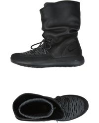 Nike Botines de caña alta - Negro