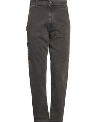 Dondup - Charcoal Pants Cotton, Elastane - Lyst