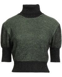 CROCHÈ - Turtleneck Acrylic, Synthetic Fibers, Viscose, Wool, Alpaca Wool - Lyst