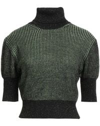 CROCHÈ - Turtleneck Acrylic, Synthetic Fibers, Viscose, Wool, Alpaca Wool - Lyst