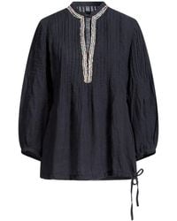 120% Lino - Midnight Top Linen - Lyst