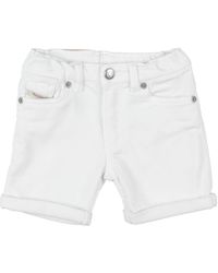 DIESEL - Shorts & Bermuda Shorts Cotton, Elastane - Lyst