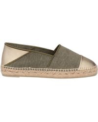 Castañer - Espadrilles Leather, Textile Fibers - Lyst