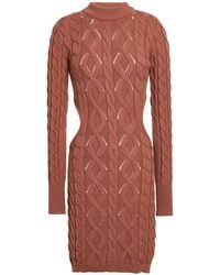 Akep - Mini Dress Viscose, Polyester, Polyamide - Lyst