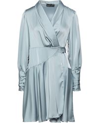 VANESSA SCOTT - Sage Mini Dress Polyester - Lyst