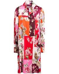 Shirtaporter - Mini Dress Viscose, Elastane - Lyst