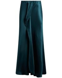 Giorgio Armani - Maxi Skirt Silk - Lyst