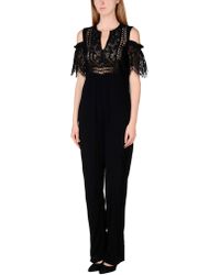 pinko jumpsuit black