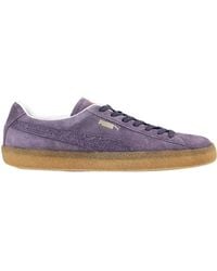 purple puma sneakers