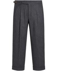Berwich - Charcoal Pants Wool, Polyamide, Polyester - Lyst