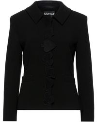 Boutique Moschino Tweed Jackett in Natur Damen Bekleidung Jacken Blazer Sakkos und Anzugsjacken 
