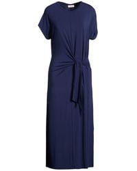 Le Tricot Perugia - Midi Dress Viscose, Elastane - Lyst