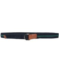 Drumohr - Midnight Belt Wool, Leather - Lyst