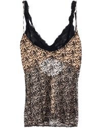 The Attico - Top Cotton, Polyamide, Polyester - Lyst