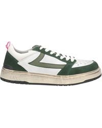 HTC - Sneakers Leather, Textile Fibers - Lyst
