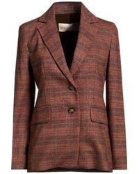 iBlues - Blazer Wool, Polyester, Viscose, Polyamide, Elastane - Lyst