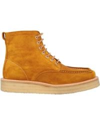 Ami Paris - Tan Ankle Boots Leather - Lyst