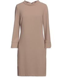 SEVENTY SERGIO TEGON - Light Mini Dress Polyester, Viscose, Elastane - Lyst