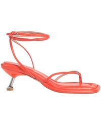 Sportmax Toe Post Sandals - Orange