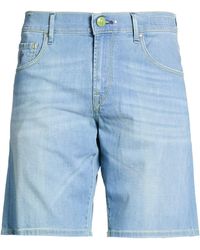 Hand Picked - Denim Shorts Cotton, Elastane - Lyst
