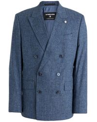 Strellson - Slate Blazer Cotton, Wool, Viscose, Linen, Elastane - Lyst