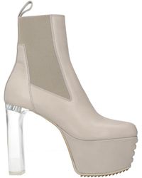 Rick Owens - 130mm Square-toe Boots - Lyst