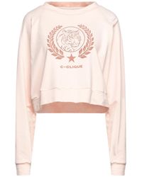 Pinko C-clique - Sweatshirt Polyamide, Cotton, Elastane - Lyst