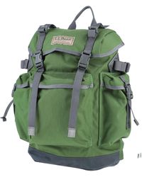 ll bean green backpack
