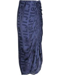 Jijil - Midi Skirt - Lyst