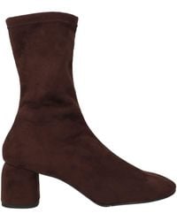 Ángel Alarcón - Chocolate Ankle Boots Textile Fibers - Lyst