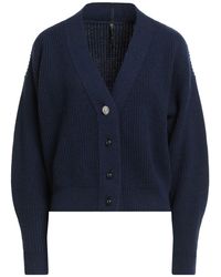 Manila Grace - Midnight Cardigan Polyamide, Wool, Viscose, Cashmere - Lyst