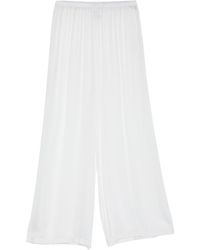 CROCHÈ Trousers - White