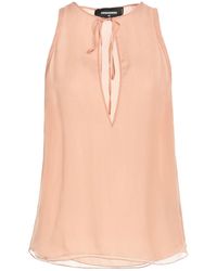 DSquared² - Top Silk - Lyst