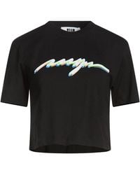 MSGM - T-Shirt - Lyst