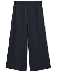 COS - Cropped Trousers - Lyst