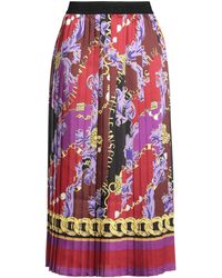Versace Jeans Couture - Gonna Midi - Lyst