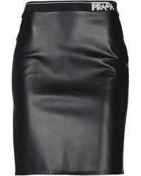 Prada Falda corta - Negro